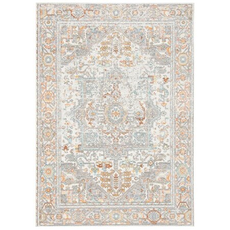 Safavieh 3 x 5 ft. Aria 580B Power Loomed Rectangle Area Rug Beige & Grey ARA580B-3